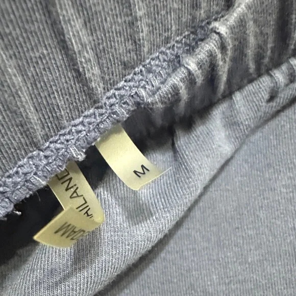 Soft Surroundings Slate Blue Pants with Button Details - Picture 3 of 8